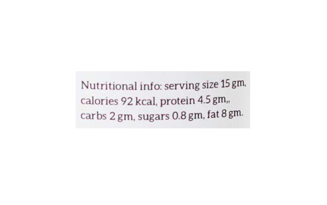 All Over Nuts Natural Peanut Butter Creamy   Glass Jar  500 grams